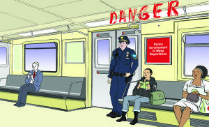 Graphic Novel: DANGER!: Police Involvement in Mass Deportation