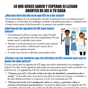 Conozca Sus Derechos con ICE - Immigrant Defense Project